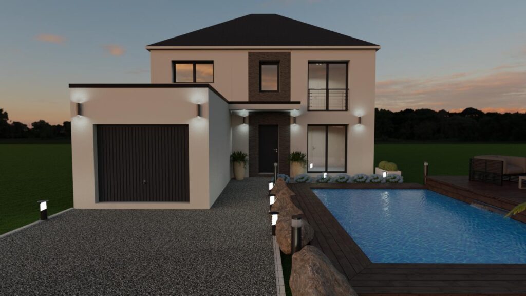 TERRAIN+MAISON A RIS ORANGIS, 104m²