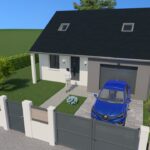 Maisons contemporaine, 80m²
