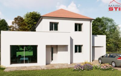 Maison contemporaine, 144m²
