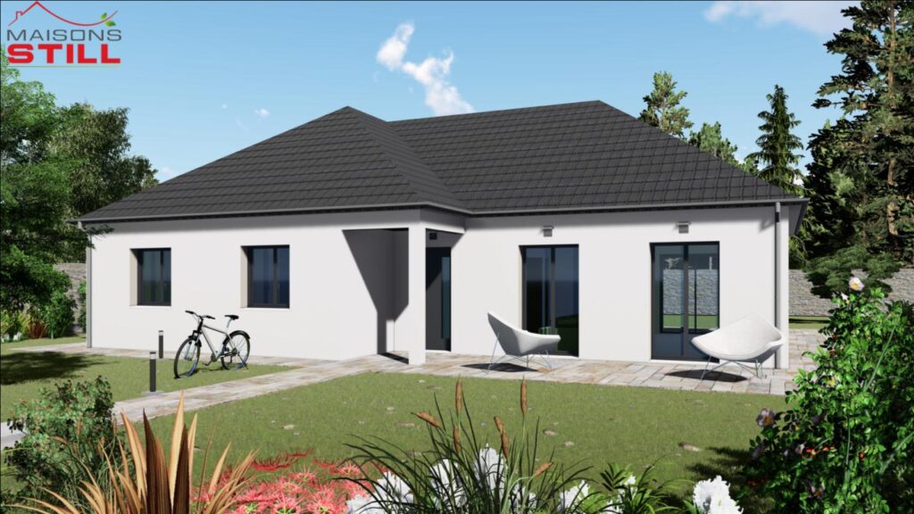 Maison contemporaine, 111m² Maison contemporaine, 111m²