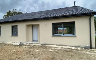 Maison contemporaine, 76m²