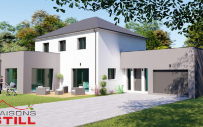 Maison contemporaine, 151m²