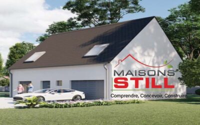 Terrain + maison R+ comble de 77m², 77m²