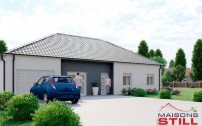 Maison  de plain pieds de 90m² avec garage 15m² sur coulommiers 77120, 90m²