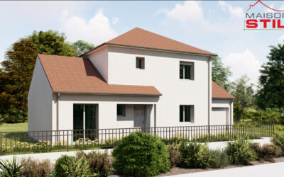 Maison contemporaine, 113m²