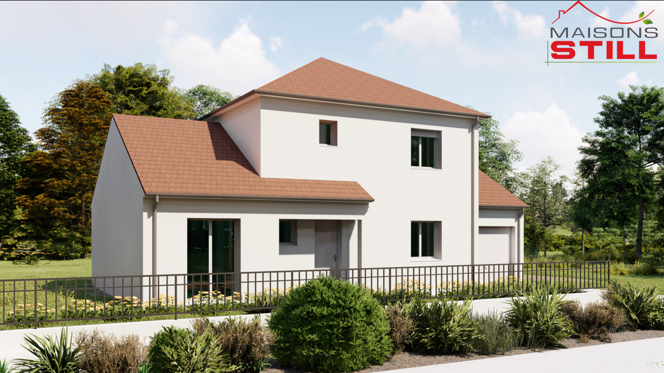 Maison contemporaine, 113m²