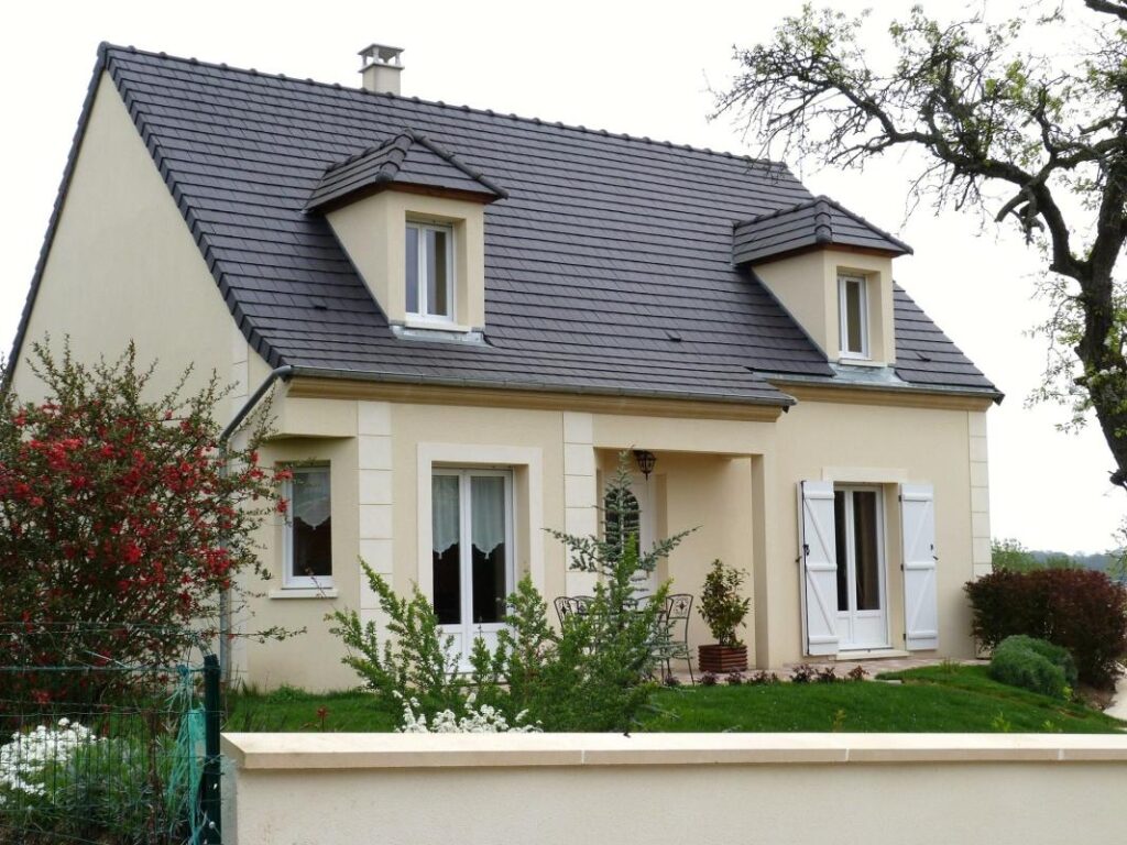 Maison moderne compacte, 81m²