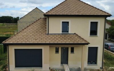 MAISON MODERNE + TERRAIN, 104m²